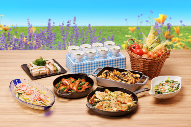 ヒルトン東京ベイ スイーツビュッフェ「Summer Farm～北海道からの贈り物～」