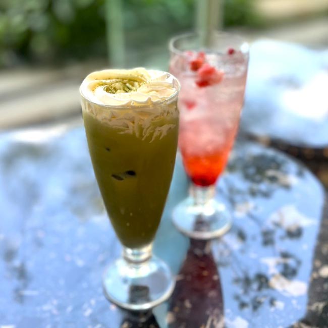 熱い夏にぴったり。ドリンクは夏を感じる涼やかな一杯