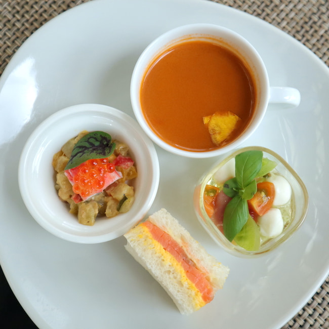 東京マリオットホテル「Melty Melon Afternoon Tea」