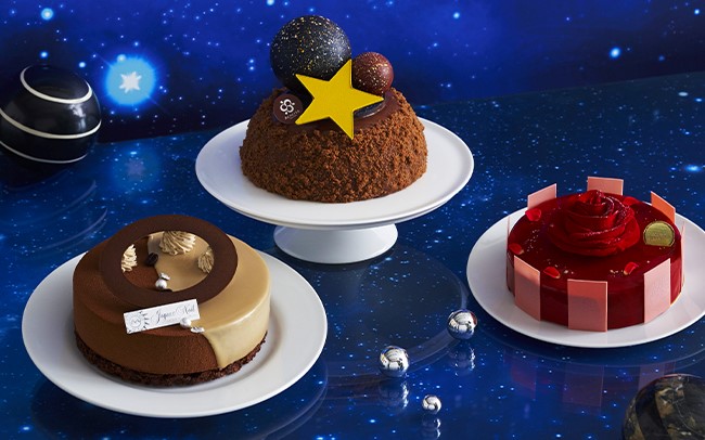 「星空」がテーマのケーキ