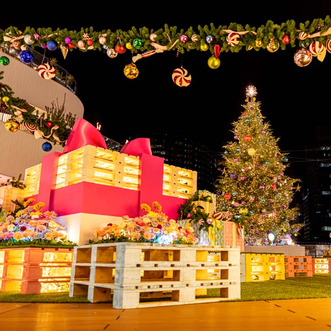 横浜ベイクォーターのクリスマス