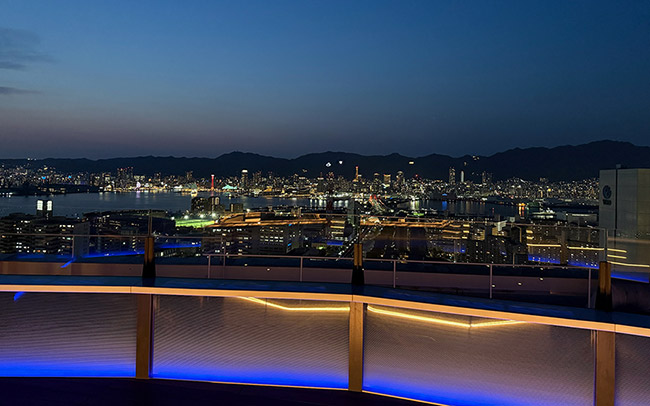 神戸ホテルで夜景・スイーツ・牛肉の宿泊記