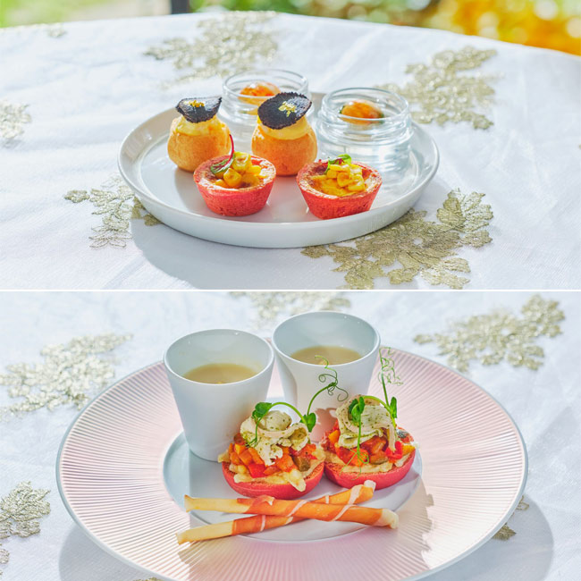 ストリングスホテル 名古屋「プチシェリー‛ピーチ&ローズ’アフタヌーンティー」