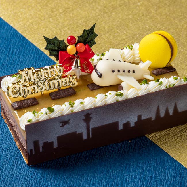 羽田 エクセルホテル東急のクリスマスケーキ「ピスト・ド・ノエル ～クリスマスの滑走路～」