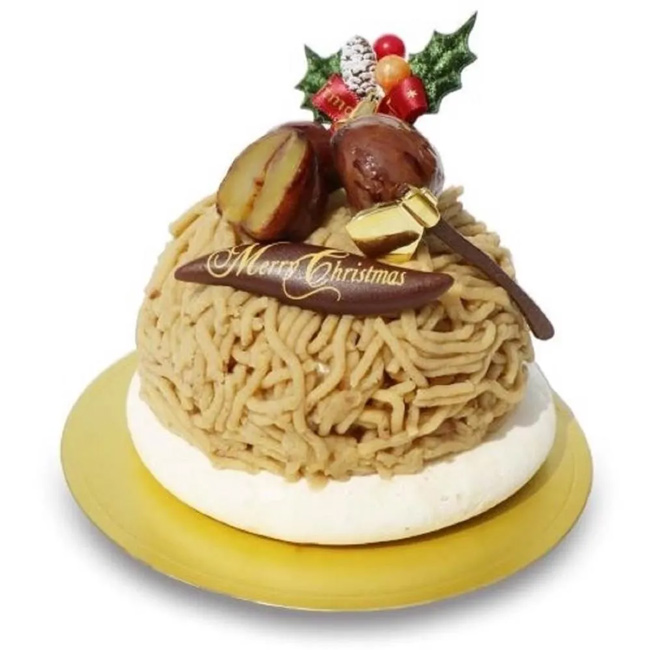 ラ・プレシューズ 紀尾井町店のクリスマスケーキ「スペシャルモンブラン」
