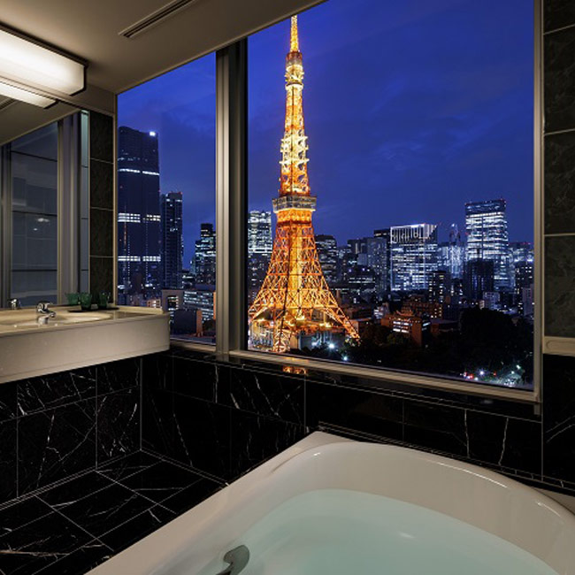 「ザ・プリンス パークタワー東京」のパノラミックコーナーキングルームNo.17