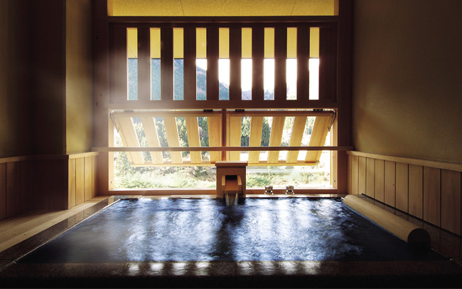 鬼怒川周辺の客室露天風呂