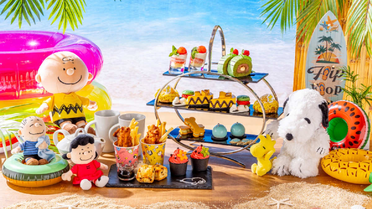 ヒルトン名古屋　アフタヌーンティー「Snoopy Summer Beach Time」