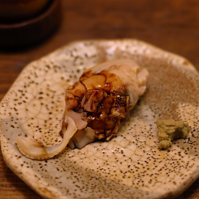 紀文寿司、貝、蛤、握り