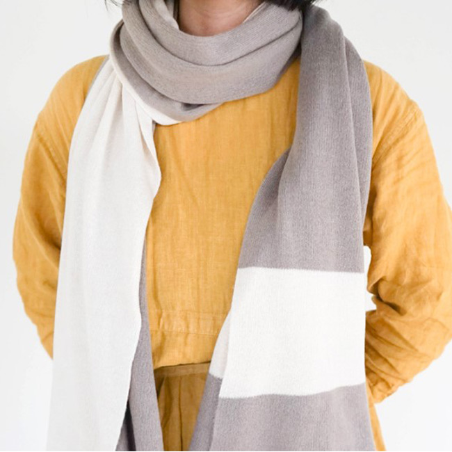 WISE・WISE tools「silk knit stole」