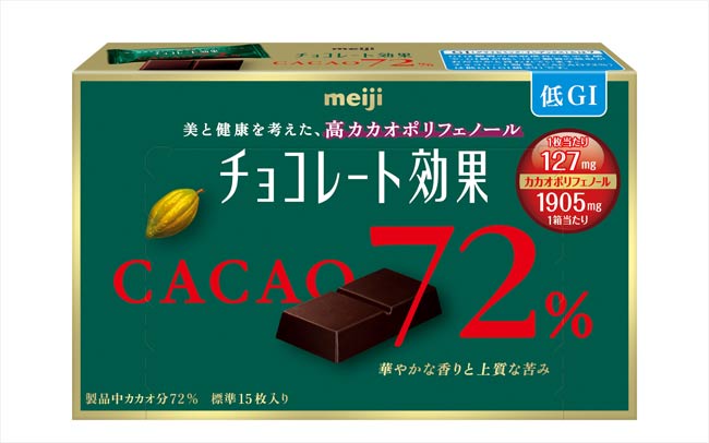 【第1位】チョコレート効果／明治
