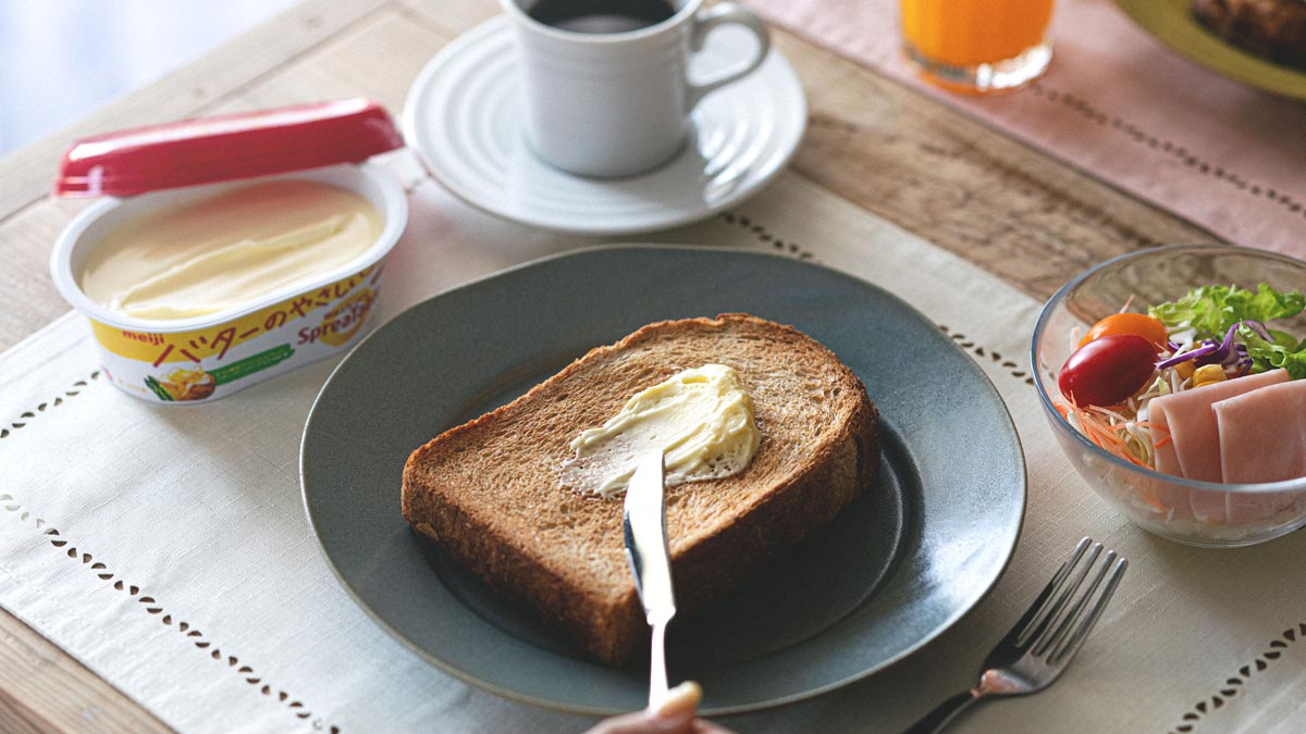 パン屋さんの93.7％が絶賛！「明治スプレッタブル」で朝食をもっと楽しく