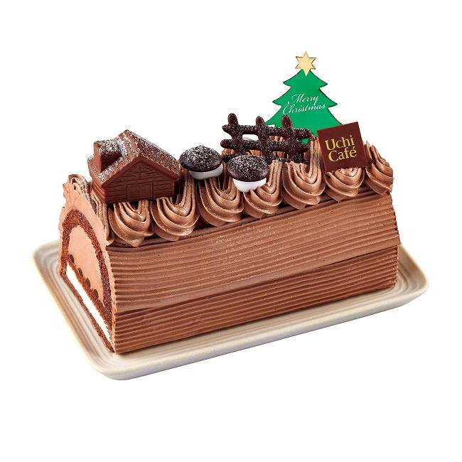 ミニストップのクリスマスケーキ「ブッシュ・ド・ノエル」