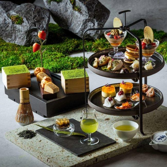 東京ベイ潮見プリンスホテル（潮見）／一保堂茶舖の日本茶で味わう抹茶アフタヌーンティー