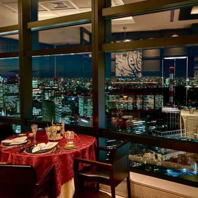 【汐留】Ar's Italian Cuisine （エアーズ　イタリアンキュイジーヌ）／都心の夜景が広がる絶景ビュー