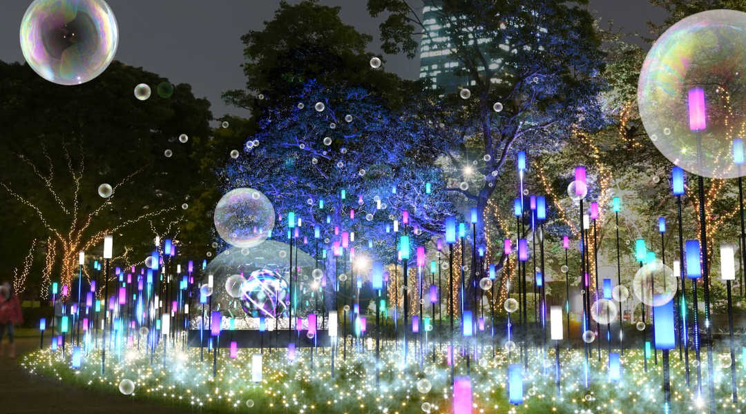 東京ミッドタウンのイルミネーション「MIDTOWN CHRISTMAS 2022」