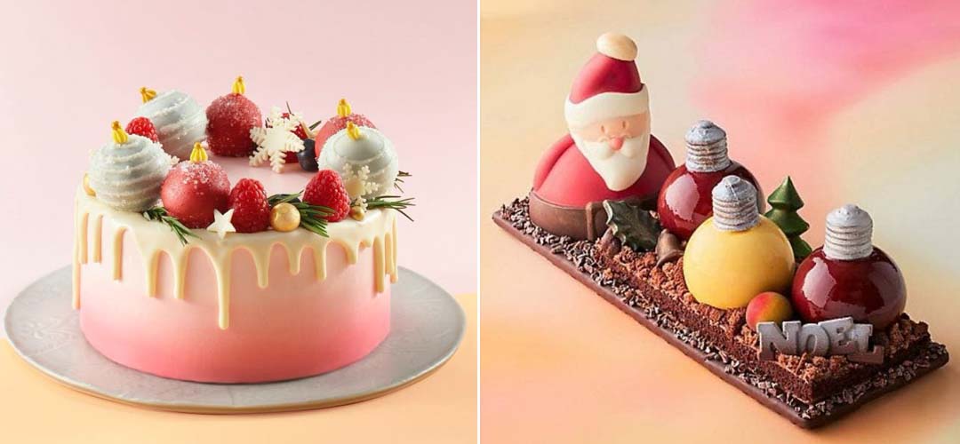 【Xmasモチーフがかわいいケーキ3選】リース型やオーナメントを飾る、心ときめくクリスマスケーキ