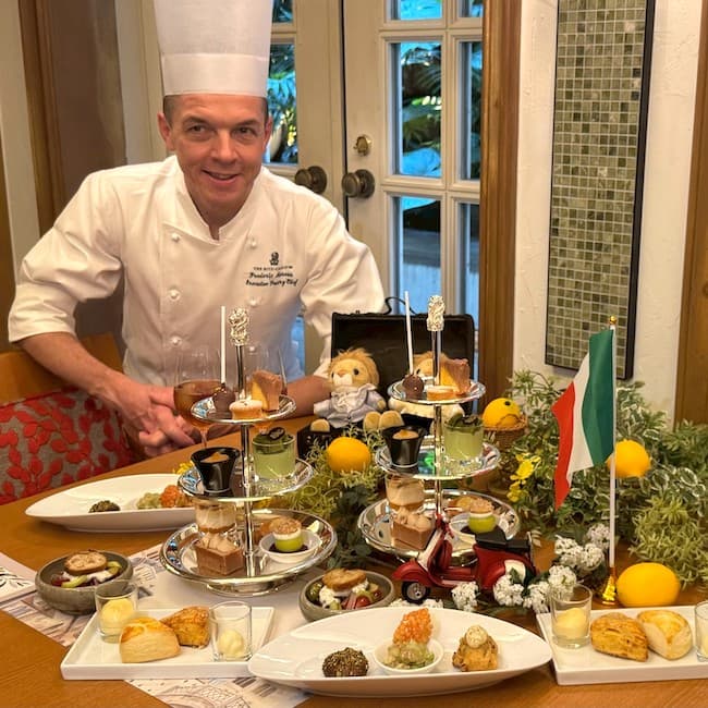 ザ・リッツ・カールトン大阪　イタリアンインスパイア―ドアフタヌーンティー