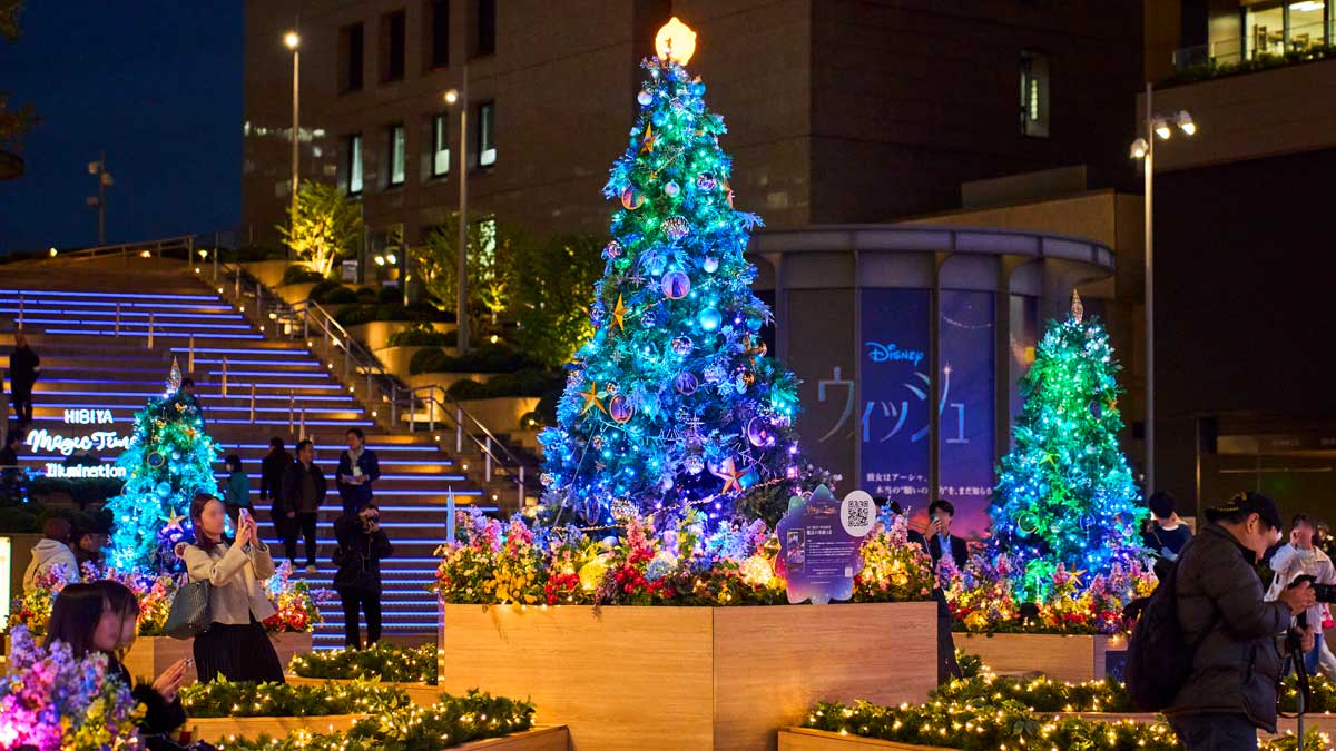 東京ミッドタウン日比谷のイルミネーションで“ウィッシュ”をかなえるクリスマス