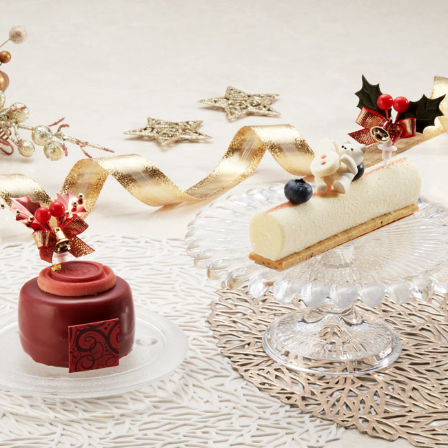 ロイヤルパークホテルのクリスマスケーキ「Noel Chocolat」／「White Christmas」