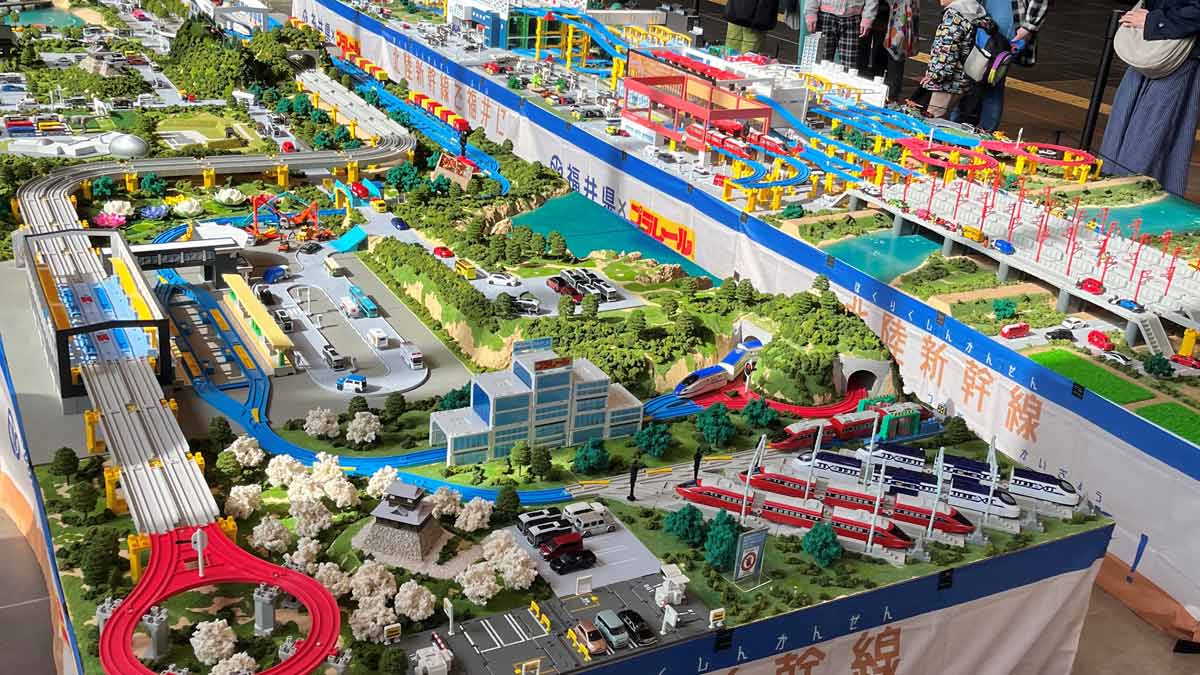 東京ドームシティ「プラレール展 in 東京ドームシティ ～プラレール鉄道東京ドームシティ線開業！～」