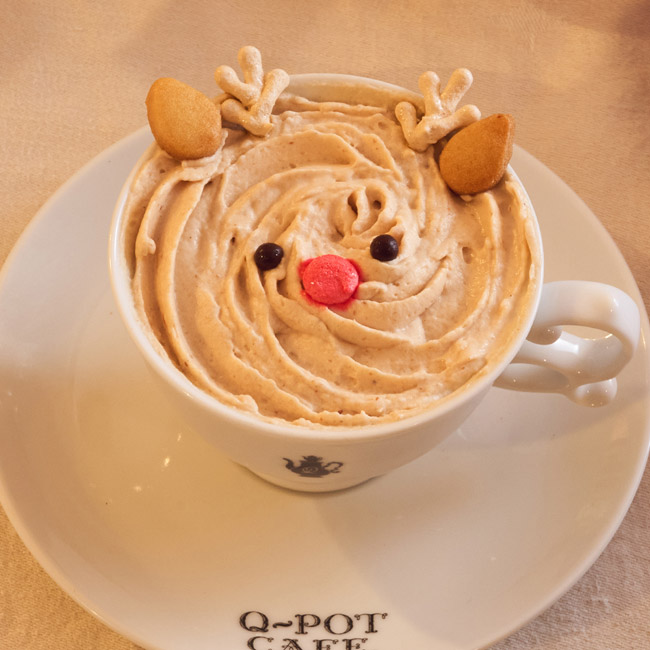 Q-pot CAFE.「Sweet Christmas Afternoon Tea Set」