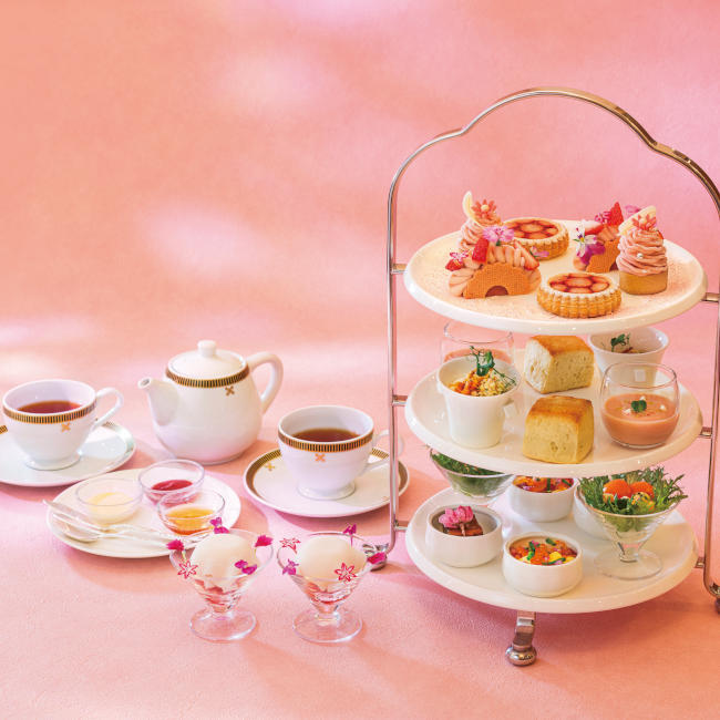 帝国ホテル 東京「Strawberry & Flower Garden Afternoon Tea」