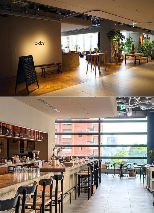 「Orby Restaurant」でフレンチランチ