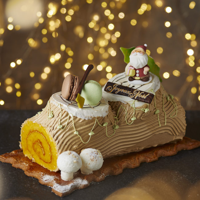帝国ホテル 東京のクリスマスケーキ「 ブッシュ ド ノエル」