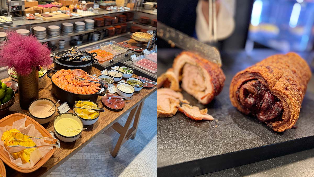 アンダーズ 東京週末限定ランチビュッフェ　「ザ タヴァン グリル＆ラウンジ」　ウィークエンドブランチ