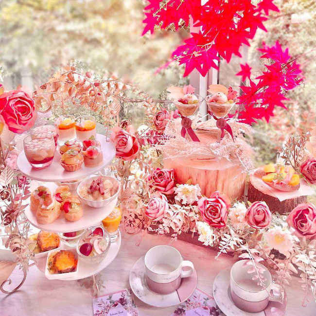 HAUTE COUTURE CAFE（オートクチュールカフェ）「Autumnfruits＆Marron afternoon tea」