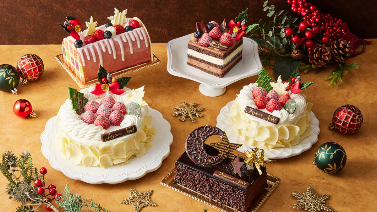 ベルアメールのクリスマスケーキ2024