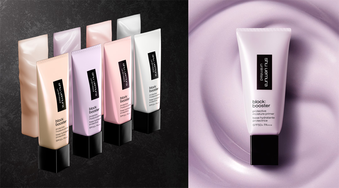 shu uemura アンリミテッド ブロック：ブースター スミレ モーヴ