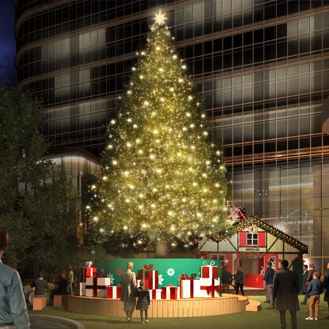 麻布台ヒルズのクリスマスイベント2023「AZABUDAI HILLS CHRISTMAS MARKET 2023」