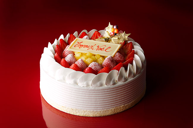 ホテルニューオータニ「パティスリーSATSUKI」のクリスマスケーキ「スーパーダブルショートケーキ」