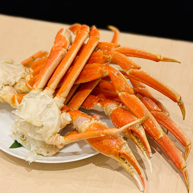 海鮮・鮨 食べ放題 かに村 上野本店　ビュッフェ　本ズワイ蟹