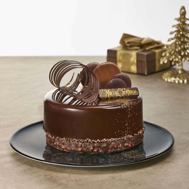 ザ・プリンス パークタワー東京のチョコレートクリスマスケーキ「キング オブ ショコラ」