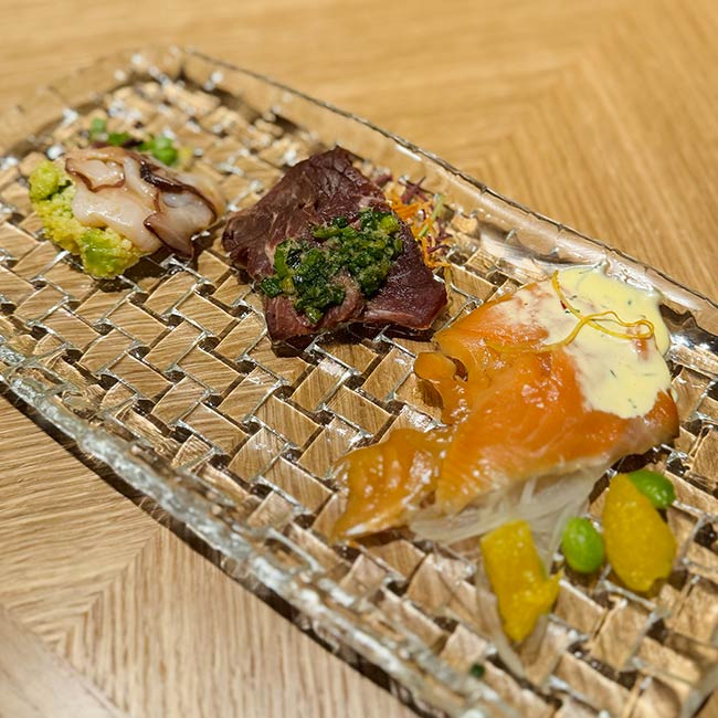 横浜ベイシェラトン ホテル＆タワーズ「コンパス」　北海道ビュッフェ　前菜