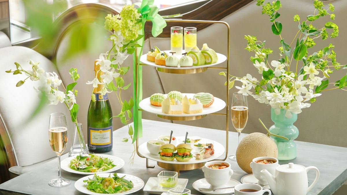 表参道の初夏アフタヌーンティー4選!メロンやさくらんぼ使用のスイーツを堪能