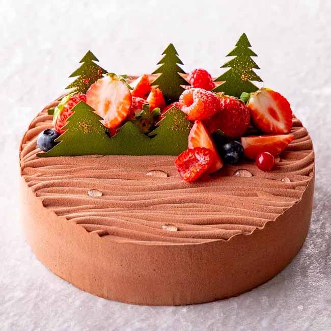 コンラッド東京のチョコレートクリスマスケーキ「ドゥ・レーヴ」