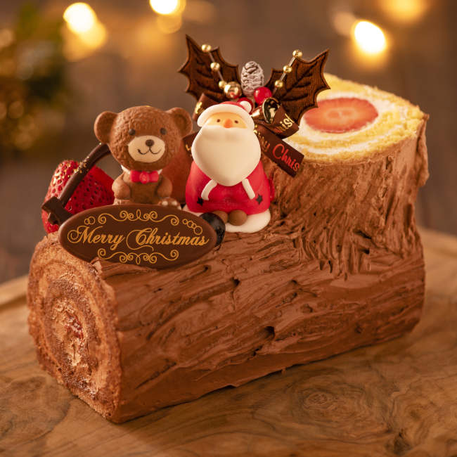ヒルトン東京ベイのクリスマスケーキ「ブッシュ・ド・ノエル」