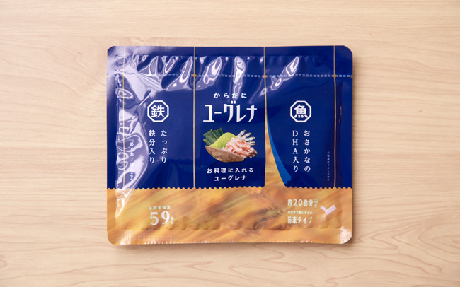 からだにユーグレナ　お料理に入れるユーグレナ