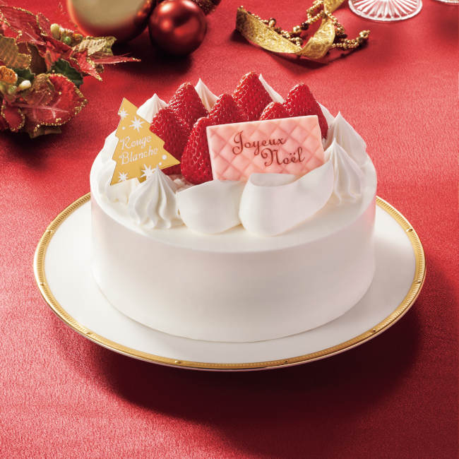 ファミリーマートのクリスマスケーキ「ルージュ・ブランシュ監修　ガトーブランシュ5号」