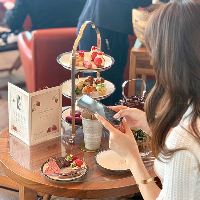 アンダーズ東京「ストロベリーアフタヌーンティー」