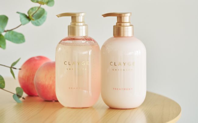 CLAYGE夏限定ヘアケアホワイトピーチの香り