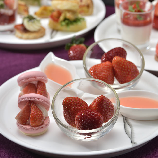 グランドプリンスホテル新高輪のアフタヌーンティー「Afternoon Tea～New Strawberry Experience～」