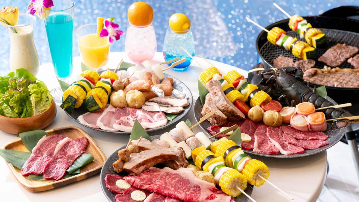 ヒルトン東京ベイ 新緑の和風庭園に囲まれた「ガーデンプール」「プールサイド・バーベキュー」が7月1日（火）グランドオープン