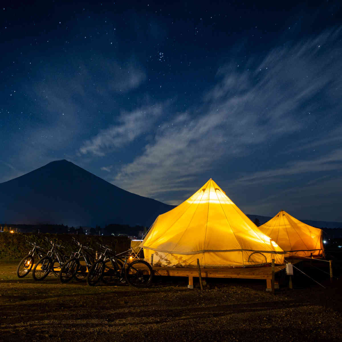 富士山の恵みを楽しむプライベートグランピング。「MT. FUJI SATOYAMA VACATION」【静岡県・富士宮市】