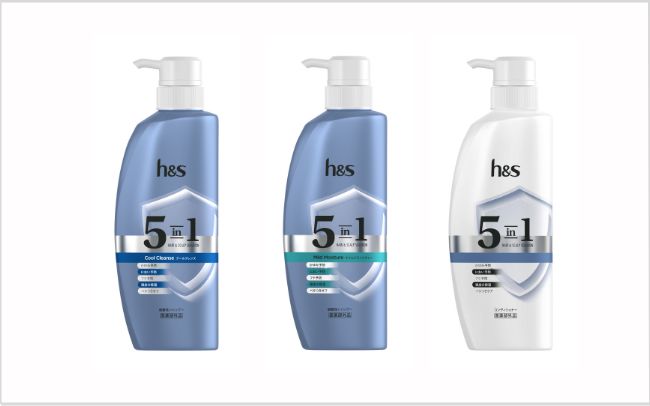 h&sから「5in1（医薬部外品）」が誕生