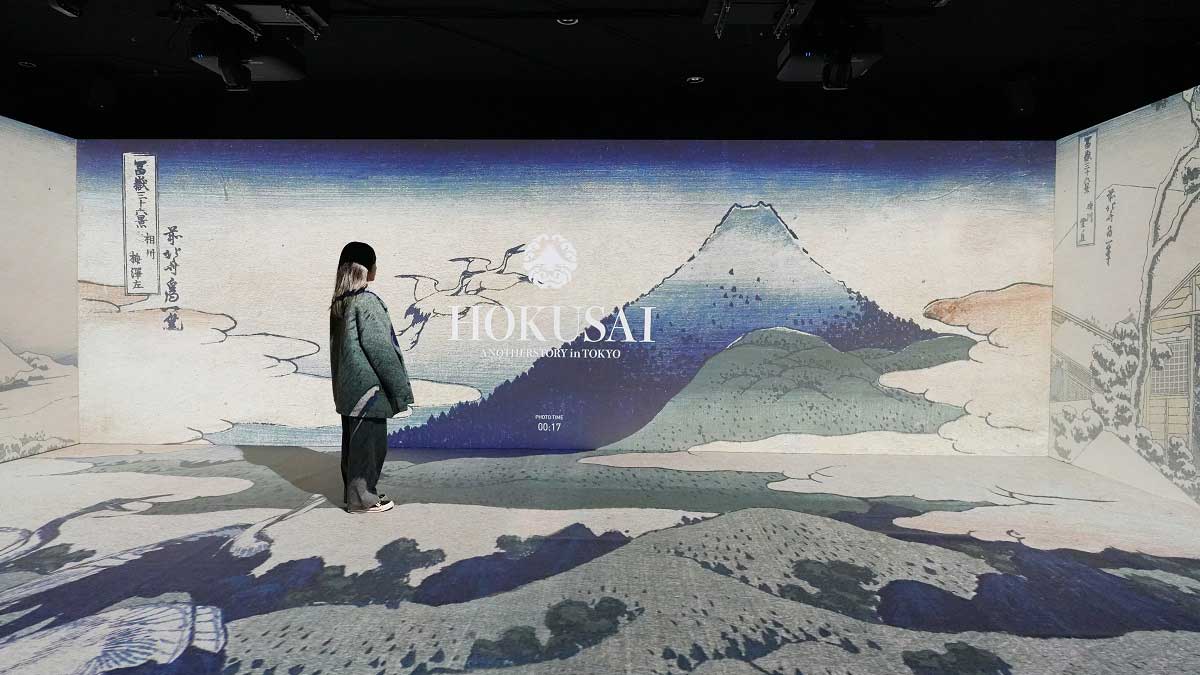 浮世繪沉浸式體驗！東京澀谷藝術展覽「HOKUSAI : ANOTHER STORY in TOKYO」